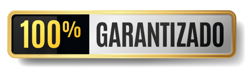Sello de 100% garantizado.