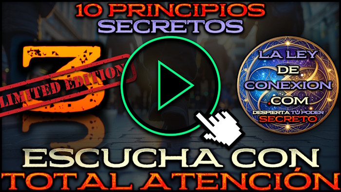 Carátula del video 5 del programa 10 Principios Secretos por Rodrigo Sánchez de Laleydeconexion.com