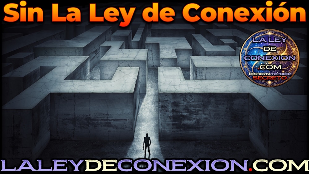 Un laberinto enorme y un hombre pequeño en relación al laberinto entrando en él.